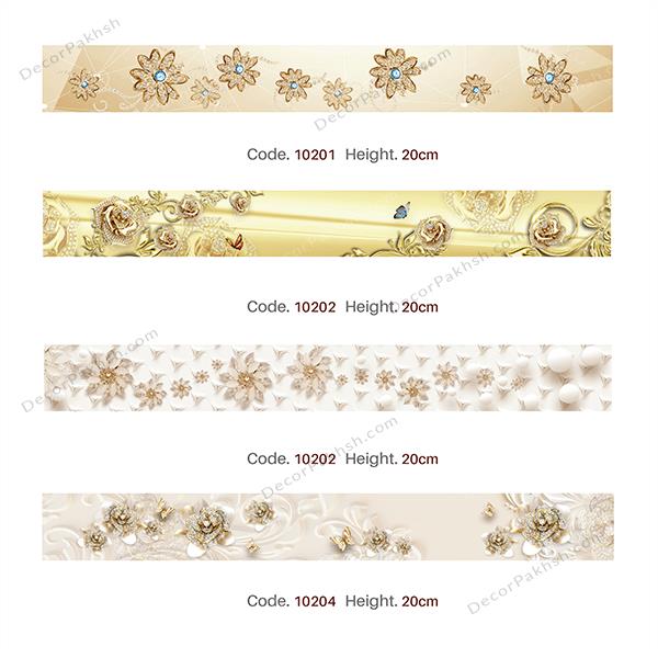 قاب پرده MDF چاپی