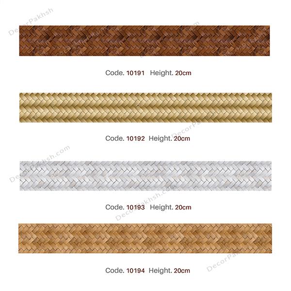 قاب پرده MDF چاپی