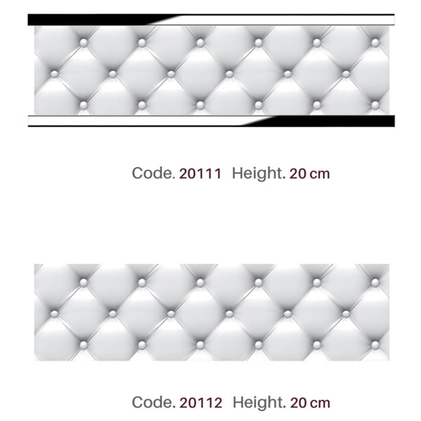 قاب پرده MDF چاپی
