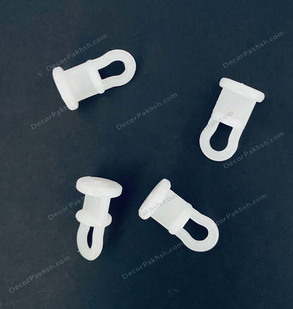 گیره سوراخ دار پلاستیکی بدون چرخ  PVC جدید